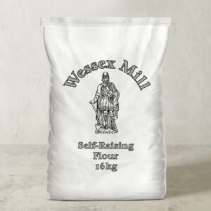 16kg self raising flour sack from Wessex Mill
