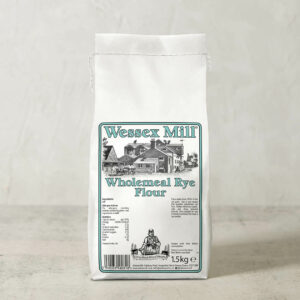 Wholemeal Rye Flour from Wessex Mill