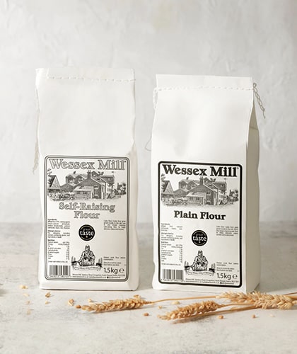 Wessex Mill Plain and Self Raising Flour Bags