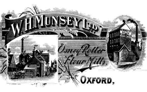 Original Logo of Wessex Mill from 1895 when the business was called W.H. Munsey Ltd